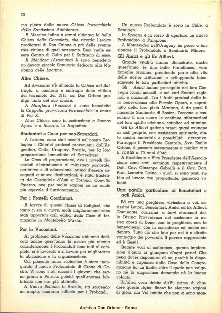 La piccola Opera della Divina Provvidenza, 52, 01_02, 01-02-1957, pagina 22