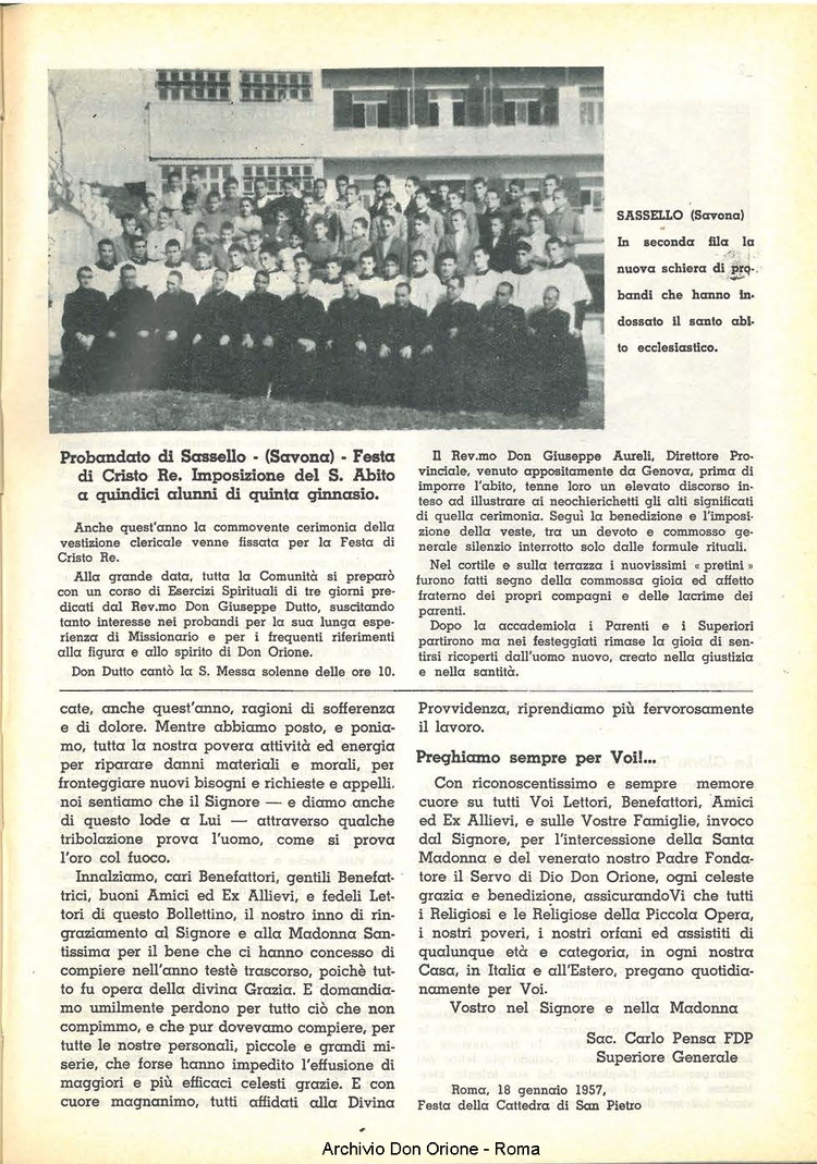 La piccola Opera della Divina Provvidenza, 52, 01_02, 01-02-1957, pagina 23