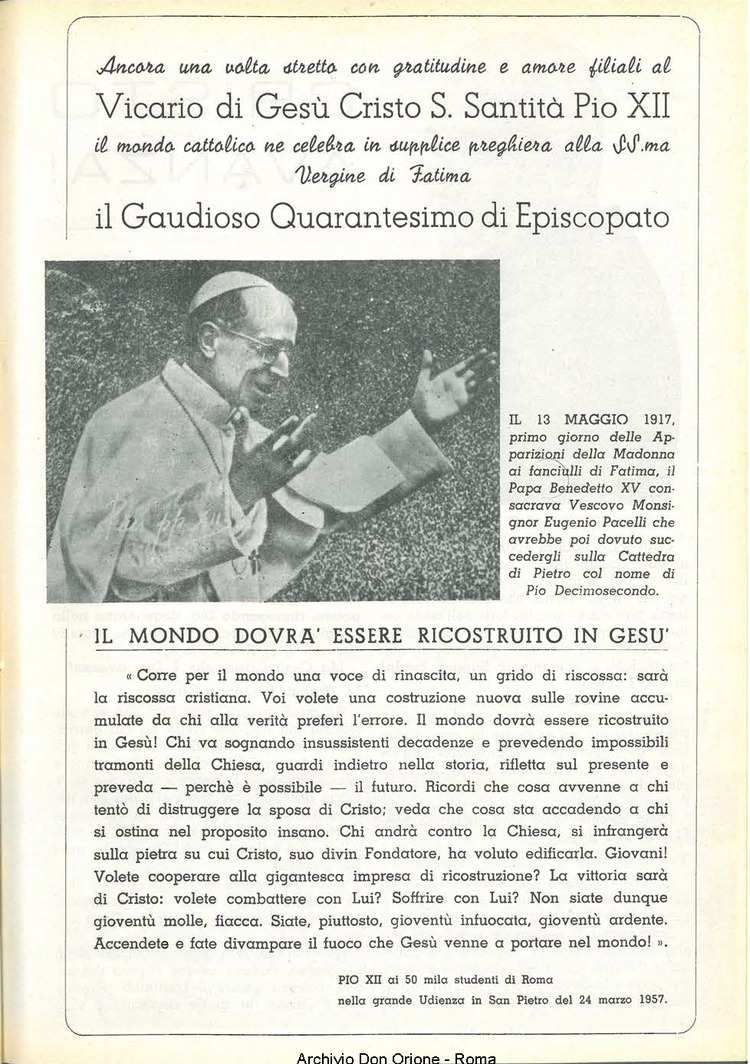 La piccola Opera della Divina Provvidenza, 52, 04_05, 01-05-1957, pagina 3