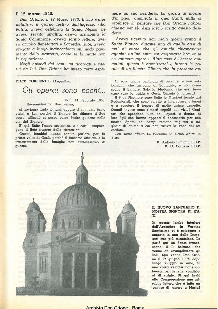 La piccola Opera della Divina Provvidenza, 52, 04_05, 01-05-1957, pagina 13