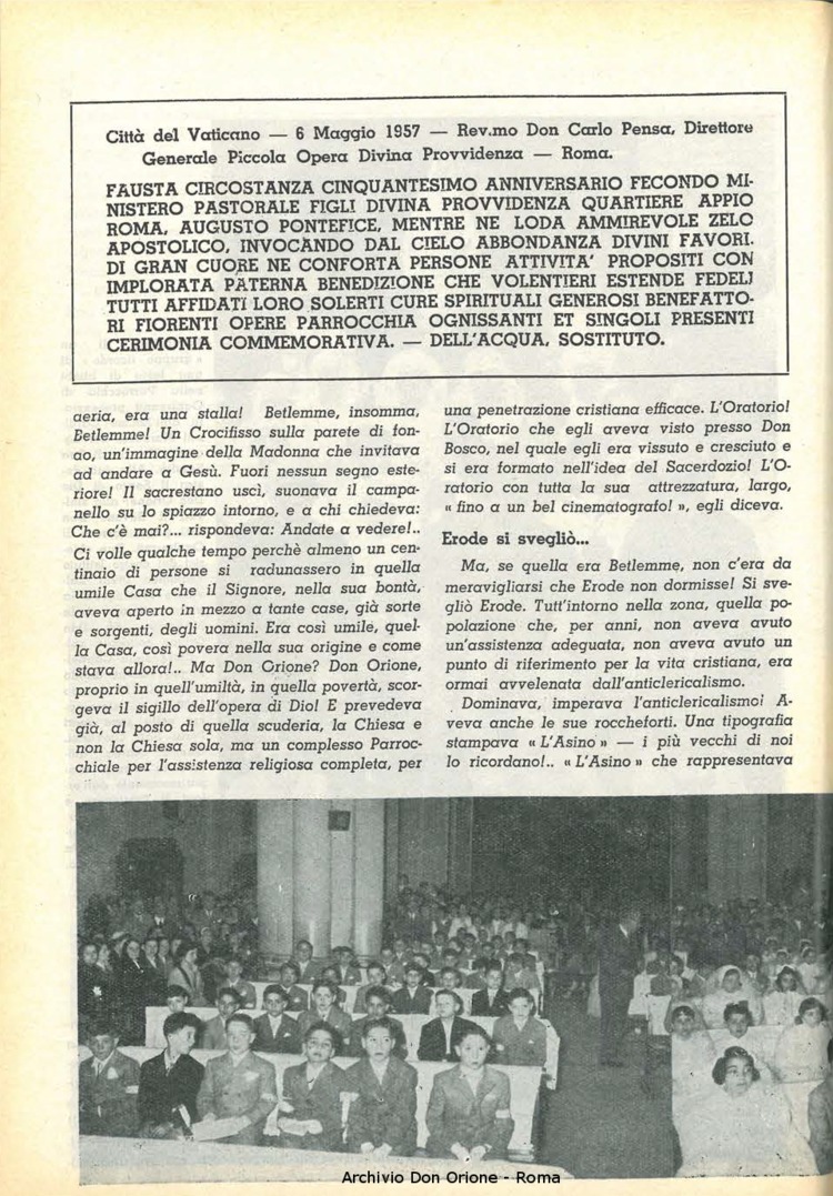 La piccola Opera della Divina Provvidenza, 52, 06, 01-06-1957, pagina 10