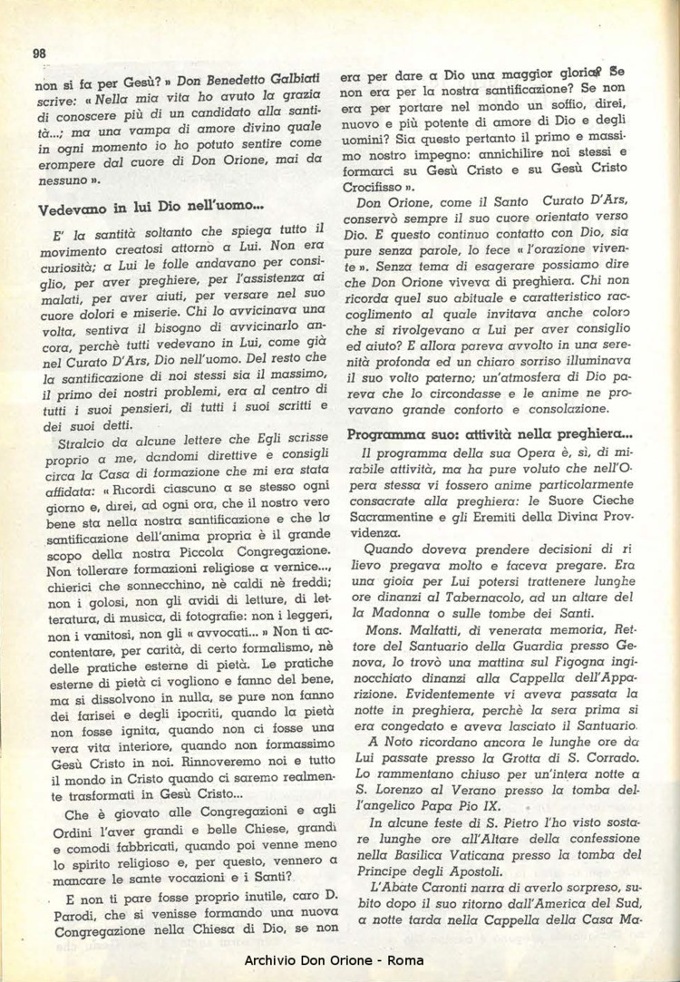 La piccola Opera della Divina Provvidenza, 52, 07_08, 01-08-1957, pagina 4
