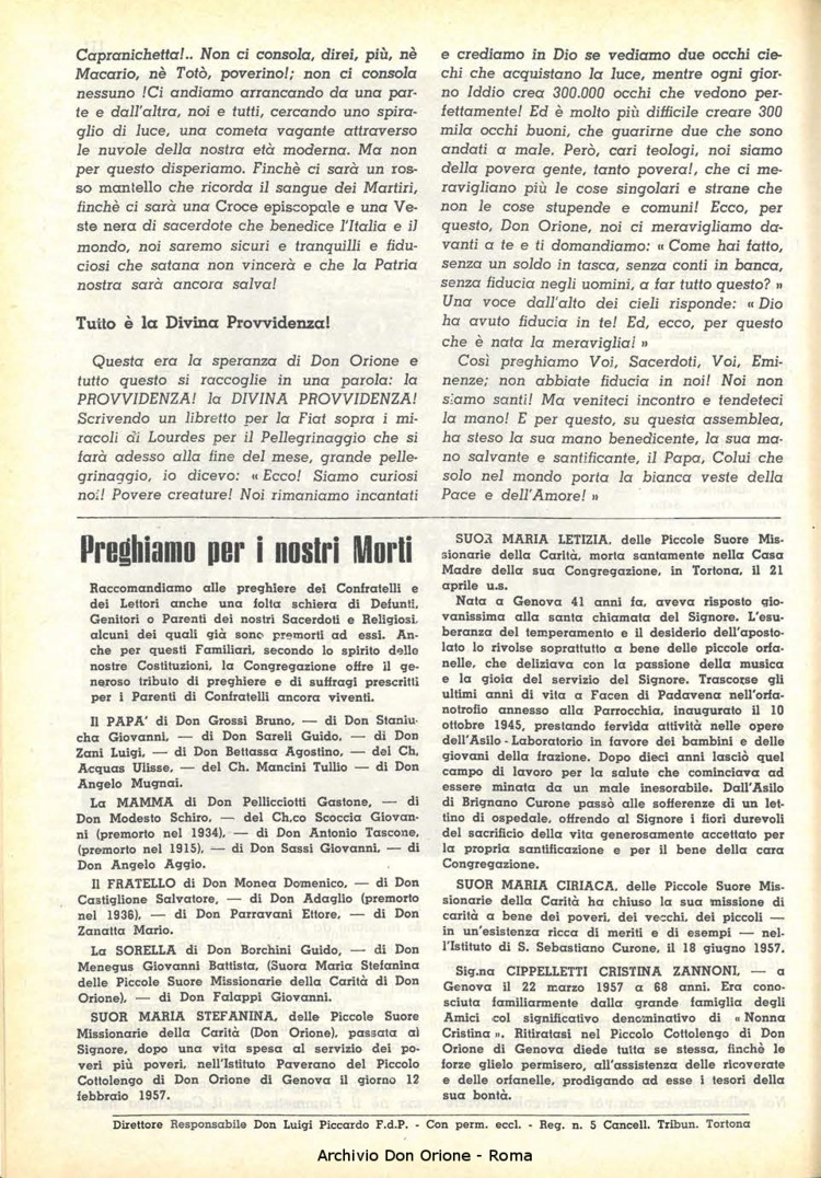 La piccola Opera della Divina Provvidenza, 52, 07_08, 01-08-1957, pagina 18