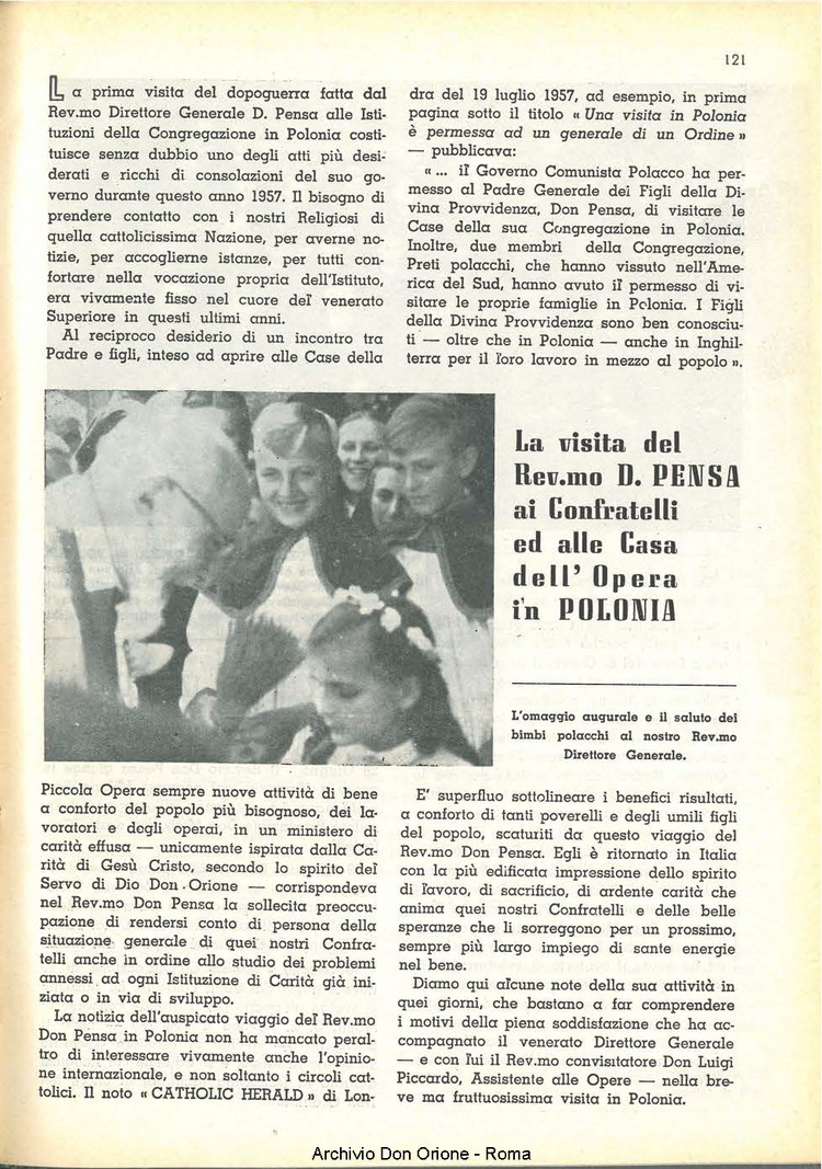 La piccola Opera della Divina Provvidenza, 52, 09_10, 01-10-1957, pagina 11