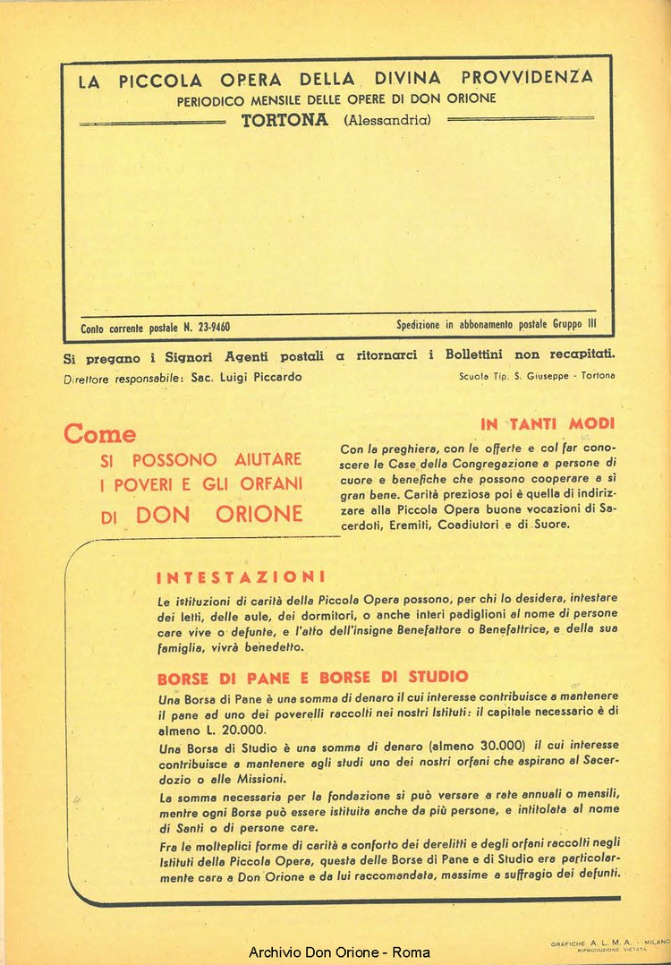 La piccola Opera della Divina Provvidenza, 52, 09_10, 01-10-1957, pagina 36