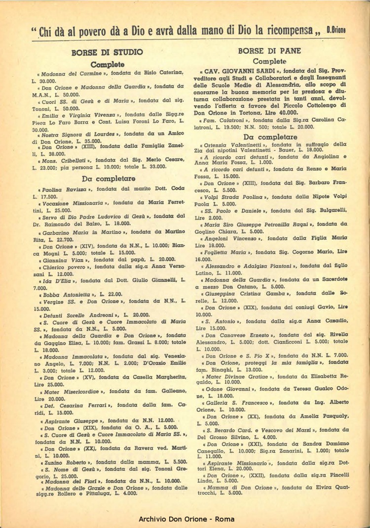 La piccola Opera della Divina Provvidenza, 52, 11_12, 01-12-1957, pagina 2