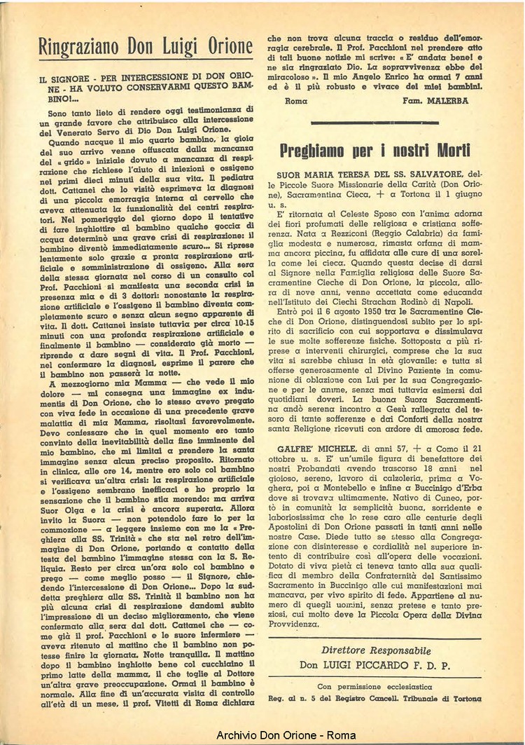 La piccola Opera della Divina Provvidenza, 52, 11_12, 01-12-1957, pagina 35