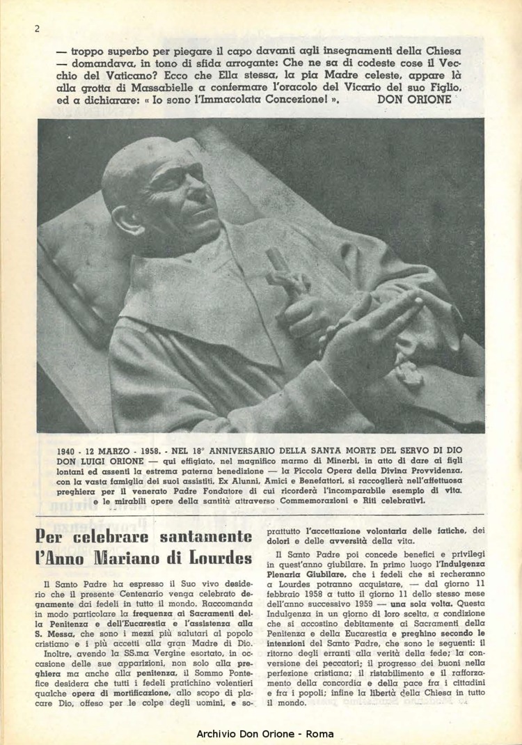 La piccola Opera della Divina Provvidenza, 53, 01_02, 01-02-1958, pagina 4