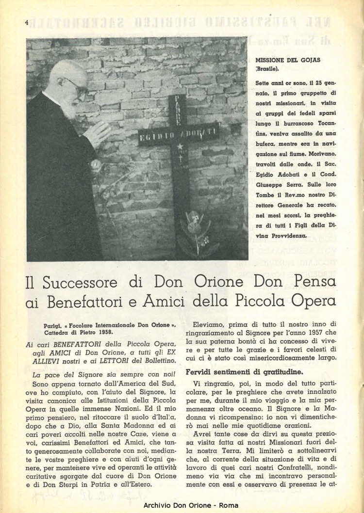 La piccola Opera della Divina Provvidenza, 53, 01_02, 01-02-1958, pagina 6