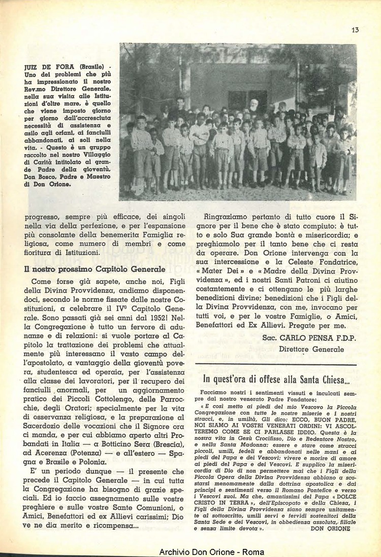 La piccola Opera della Divina Provvidenza, 53, 01_02, 01-02-1958, pagina 15