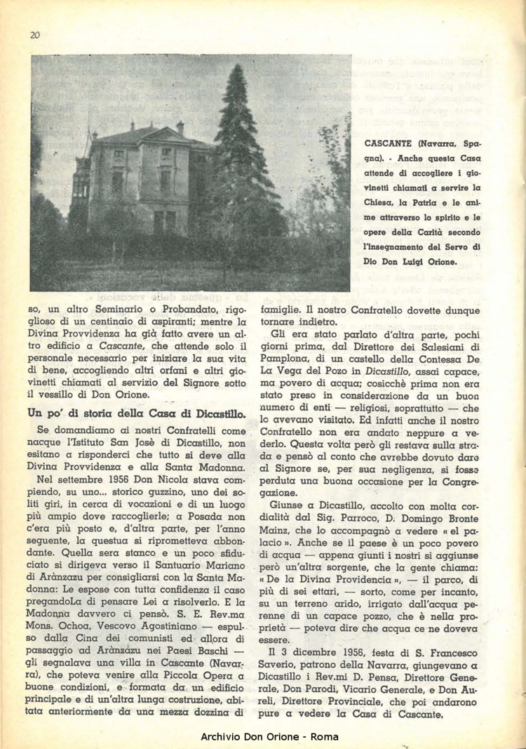 La piccola Opera della Divina Provvidenza, 53, 01_02, 01-02-1958, pagina 22