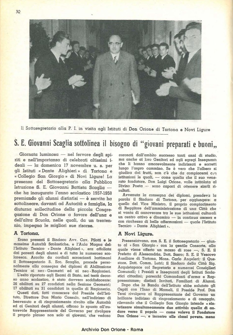 La piccola Opera della Divina Provvidenza, 53, 01_02, 01-02-1958, pagina 32