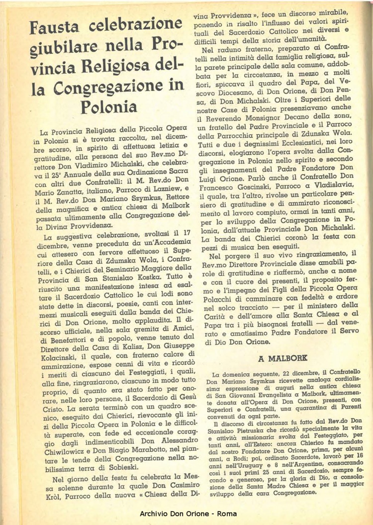 La piccola Opera della Divina Provvidenza, 53, 03, 01-03-1958, pagina 2