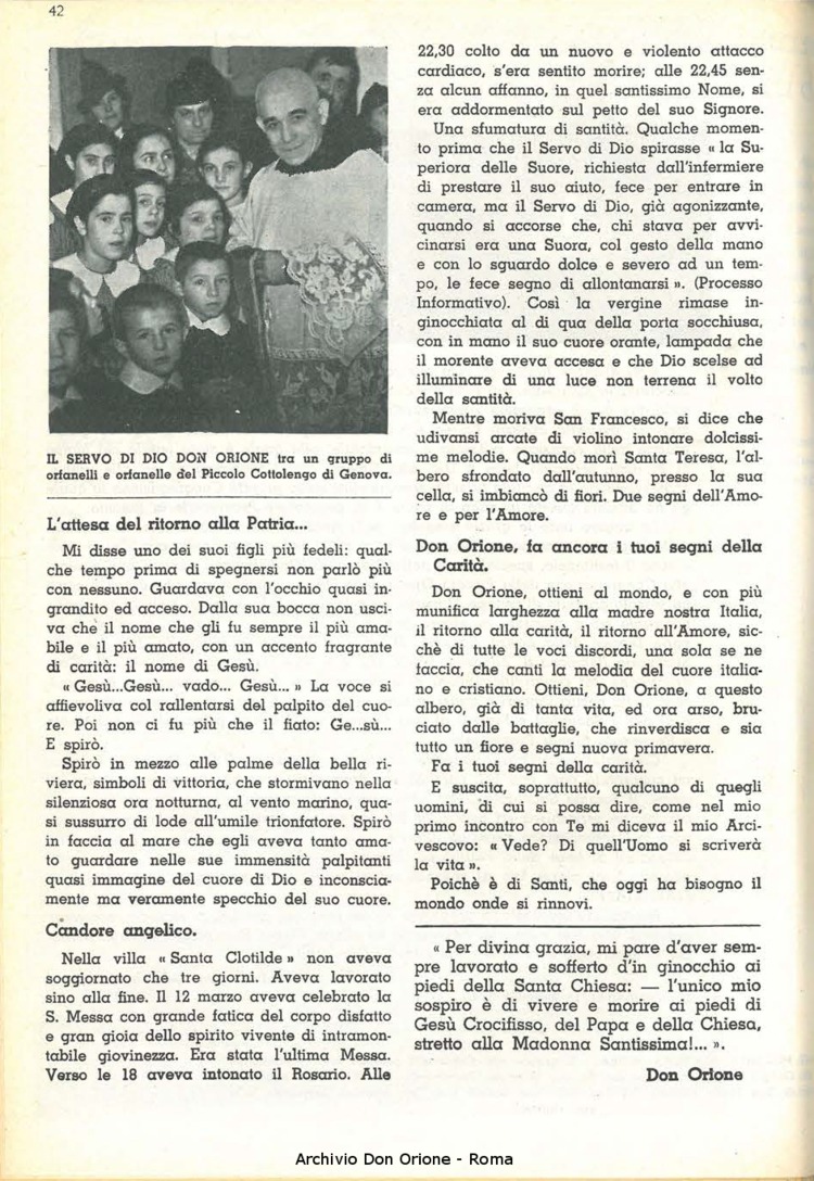 La piccola Opera della Divina Provvidenza, 53, 03, 01-03-1958, pagina 12