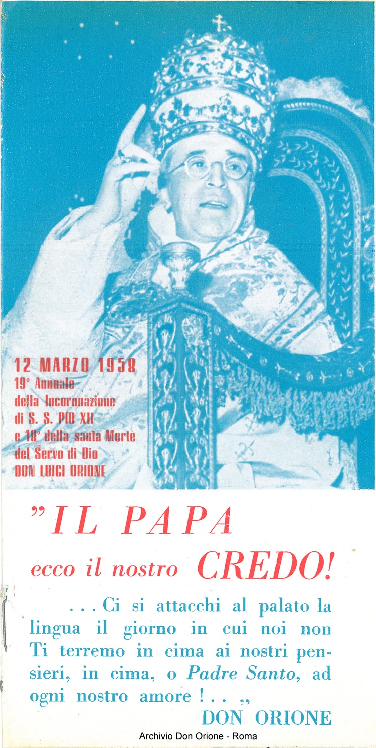 La piccola Opera della Divina Provvidenza, 53, 03, 01-03-1958 supplemento, pagina 1