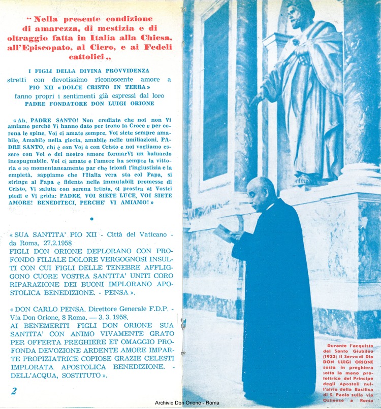 La piccola Opera della Divina Provvidenza, 53, 03, 01-03-1958 supplemento, pagina 2