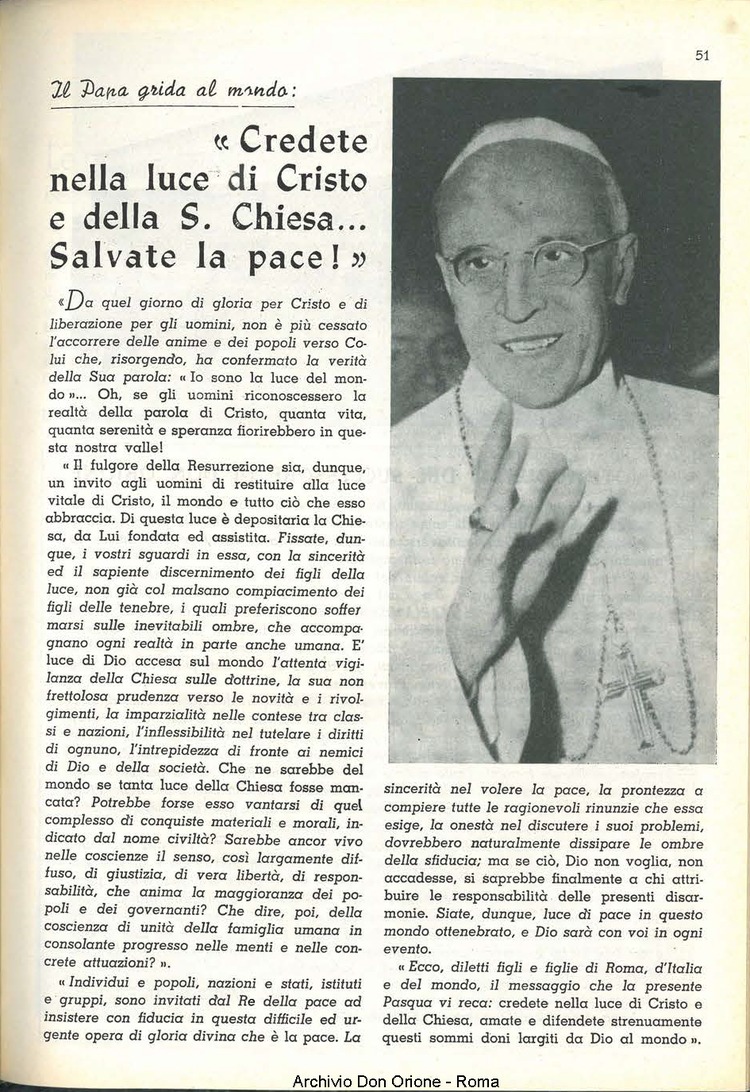 La piccola Opera della Divina Provvidenza, 53, 05, 01-05-1958, pagina 7