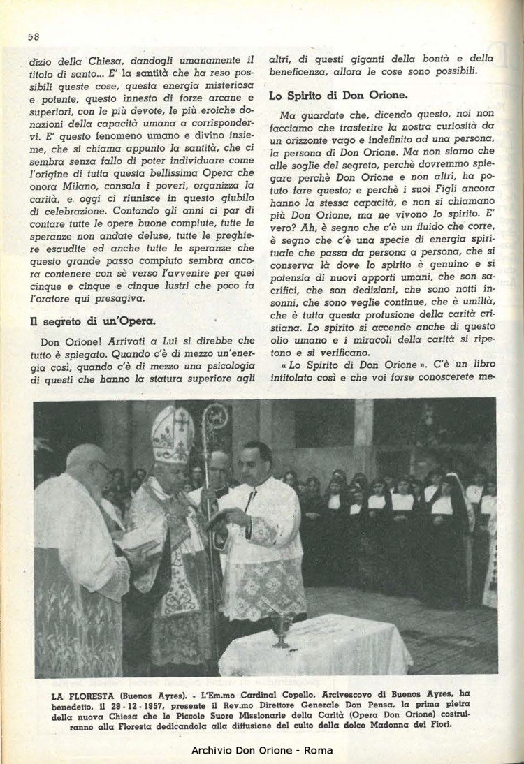 La piccola Opera della Divina Provvidenza, 53, 05, 01-05-1958, pagina 14
