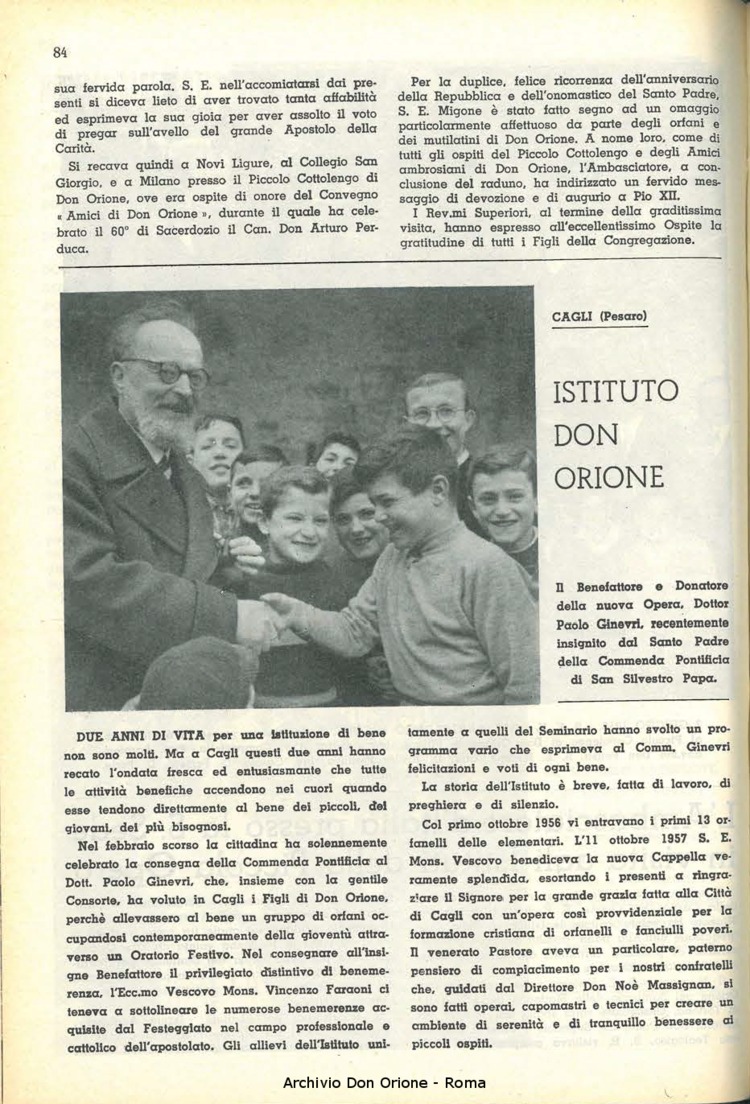 La piccola Opera della Divina Provvidenza, 53, 07, 01-07-1958, pagina 6