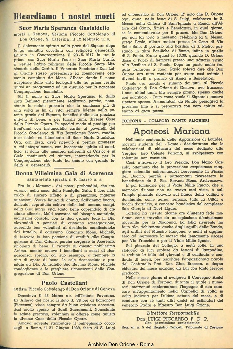 La piccola Opera della Divina Provvidenza, 53, 07, 01-07-1958, pagina 35