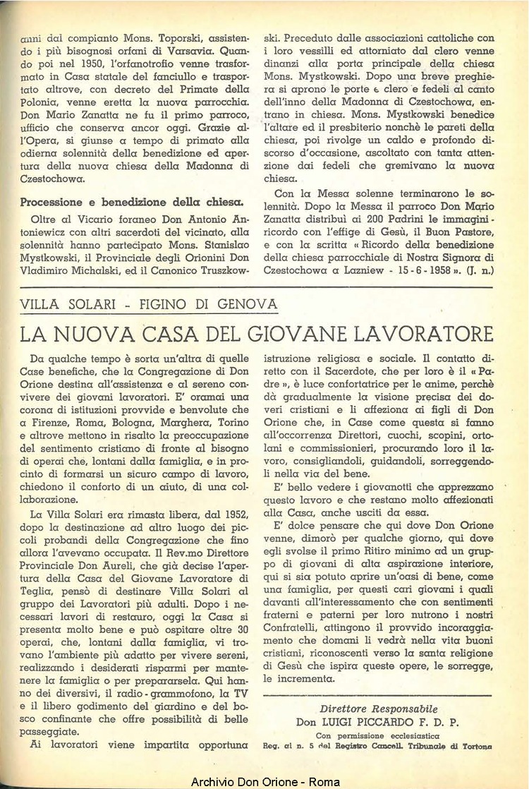 La piccola Opera della Divina Provvidenza, 53, 08_09, 01-09-1958, pagina 27