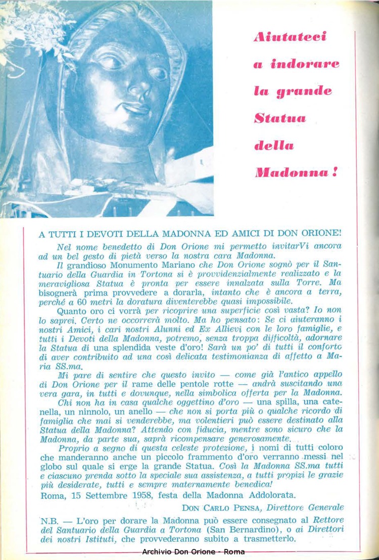 La piccola Opera della Divina Provvidenza, 53, 10, 01-10-1958, pagina 2