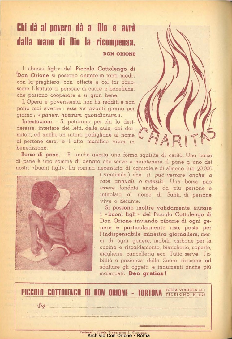 La piccola Opera della Divina Provvidenza, 53, 11, 01-11-1958, pagina 5