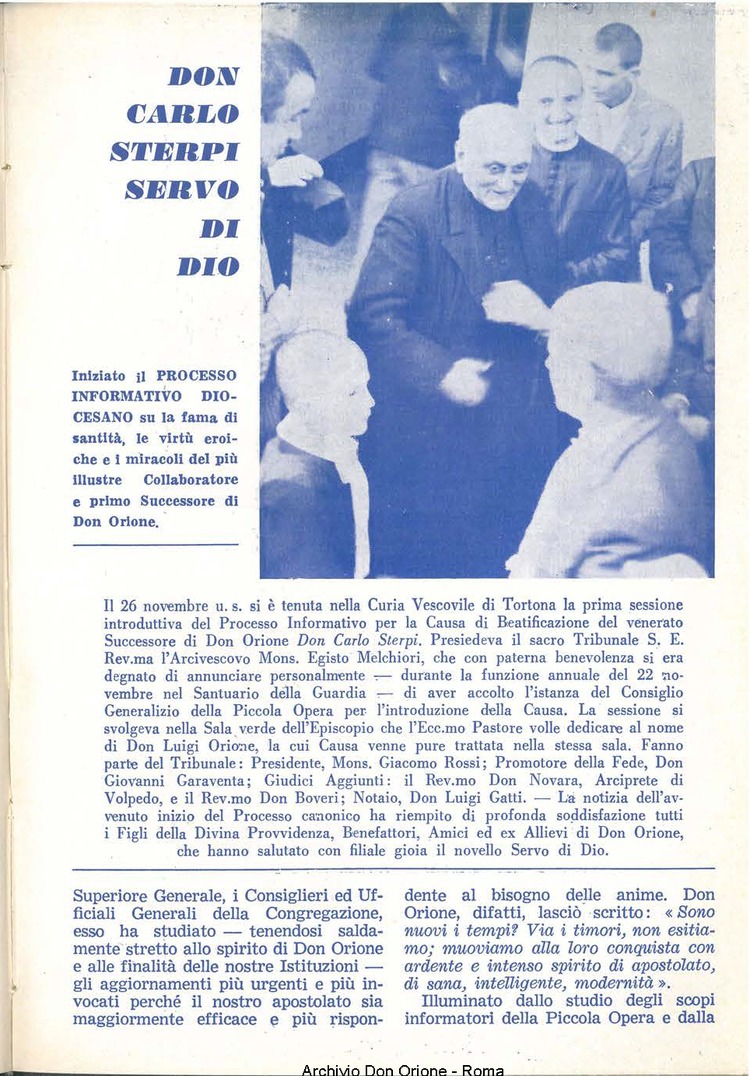 La piccola Opera della Divina Provvidenza, 53, 12, 01-12-1958, pagina 13