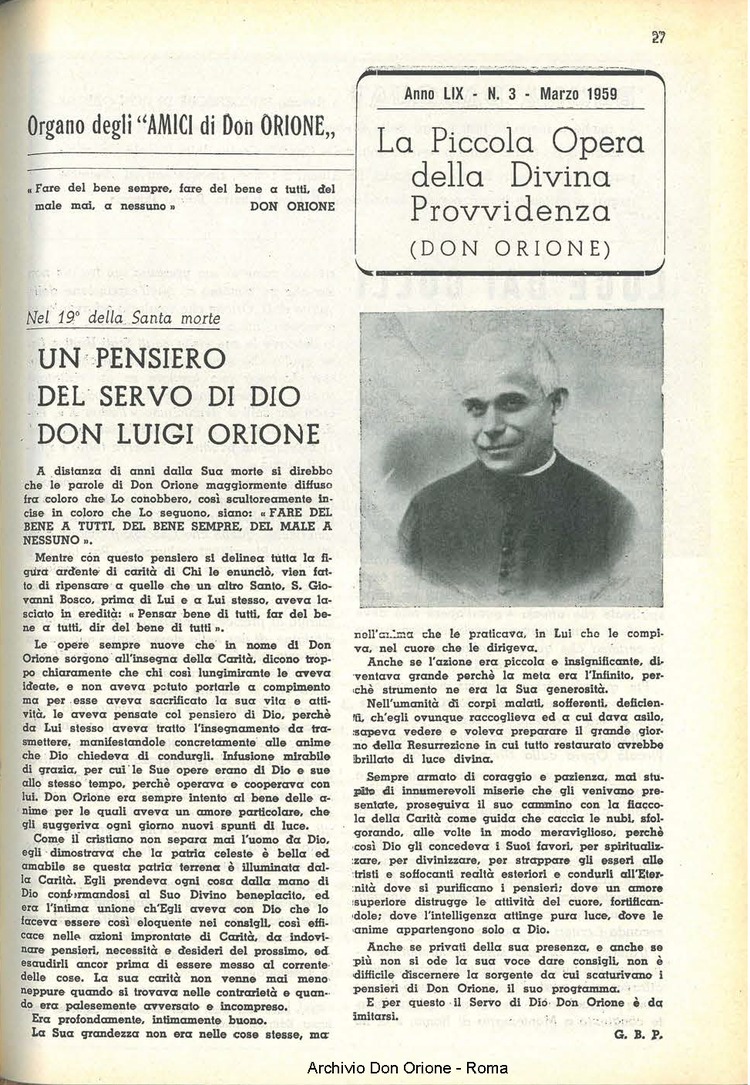 La piccola Opera della Divina Provvidenza, 54, 03, 01-03-1959, pagina 5