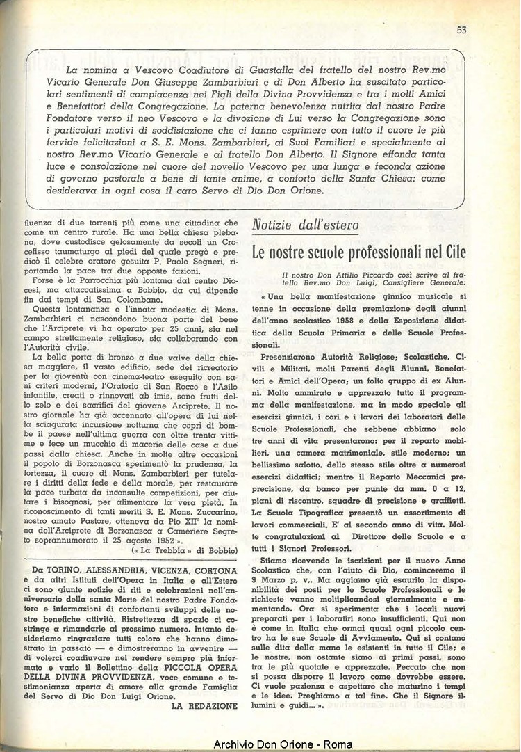La piccola Opera della Divina Provvidenza, 54, 04, 01-04-1959, pagina 15