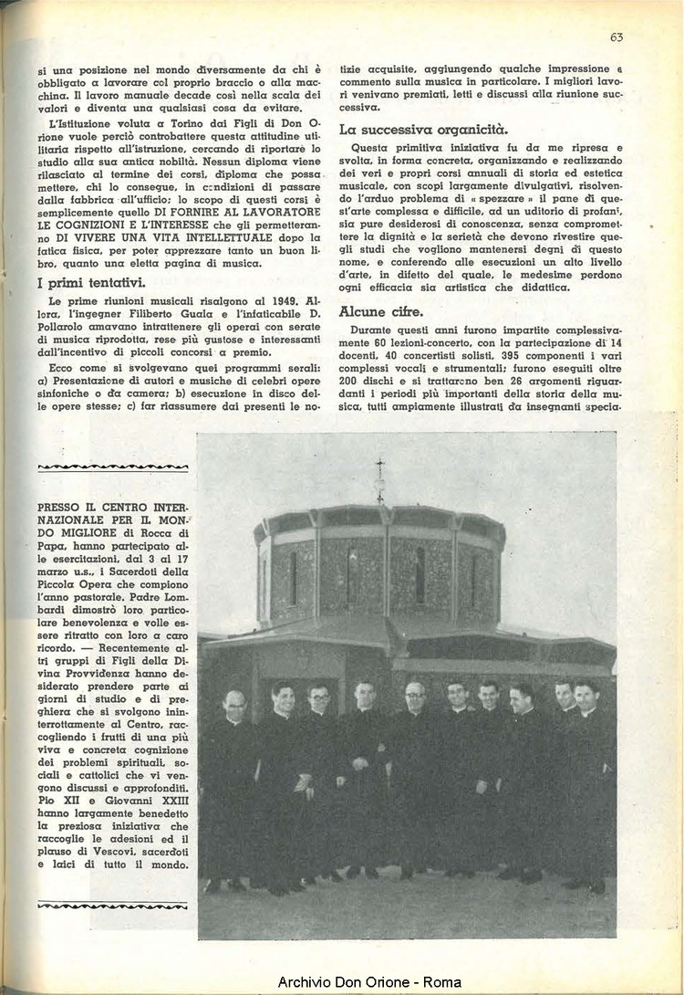 La piccola Opera della Divina Provvidenza, 54, 05, 01-05-1958, pagina 9