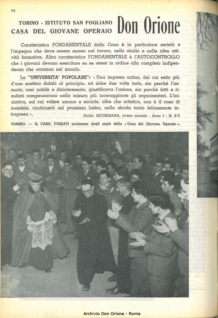 La piccola Opera della Divina Provvidenza, 54, 05, 01-05-1958, pagina 10