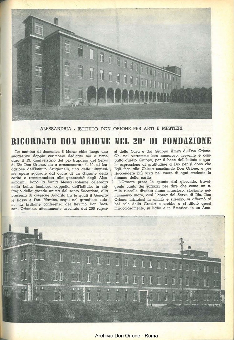 La piccola Opera della Divina Provvidenza, 54, 05, 01-05-1958, pagina 13