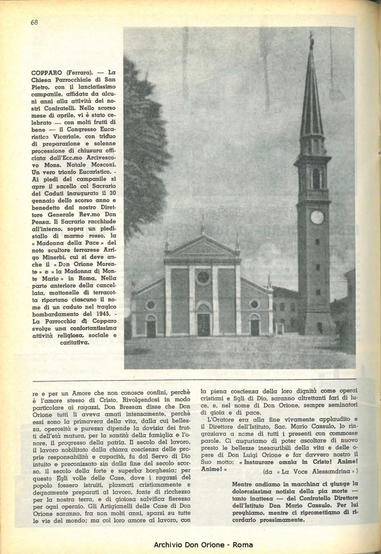 La piccola Opera della Divina Provvidenza, 54, 05, 01-05-1958, pagina 14