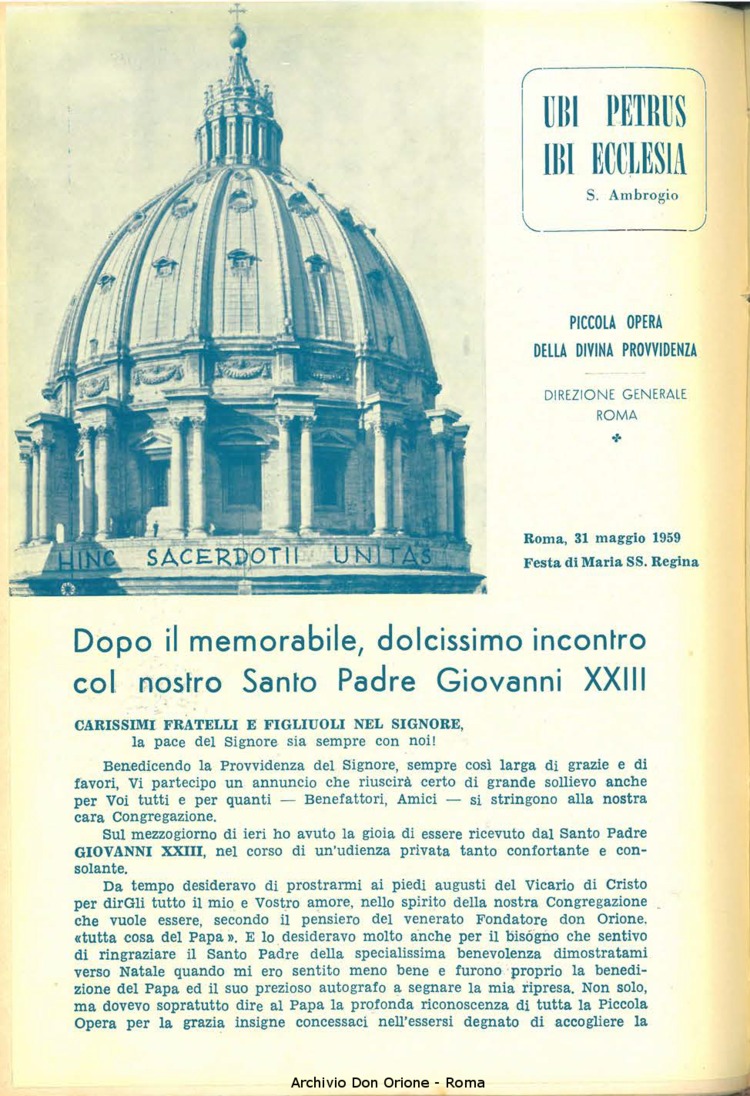 La piccola Opera della Divina Provvidenza, 54, 06, 01-06-1959, pagina 16