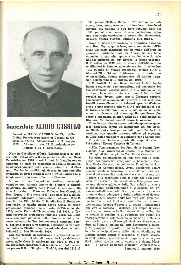 La piccola Opera della Divina Provvidenza, 54, 07, 01-07-1959, pagina 23