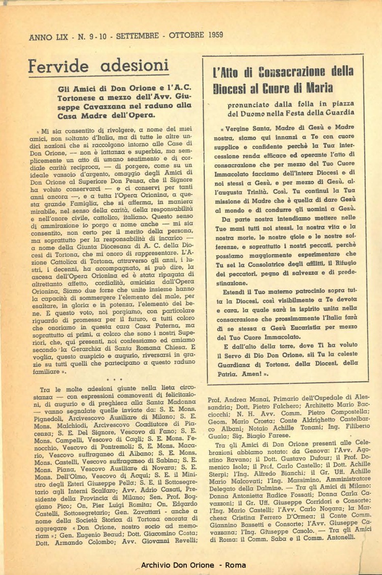 La piccola Opera della Divina Provvidenza, 54, 09_10, 01-10-1959, pagina 2