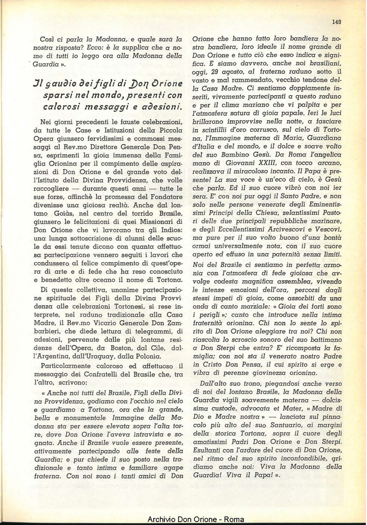 La piccola Opera della Divina Provvidenza, 54, 09_10, 01-10-1959, pagina 31