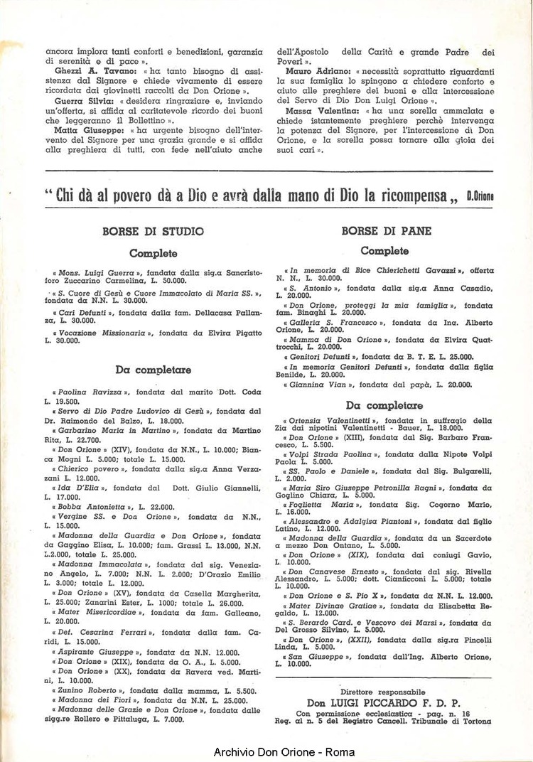 La piccola Opera della Divina Provvidenza, 54, 11, 01-11-1959, pagina 19