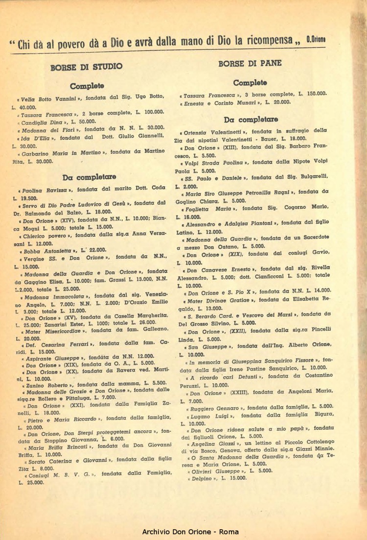 La piccola Opera della Divina Provvidenza, 54, 12, 01-12-1959, pagina 2