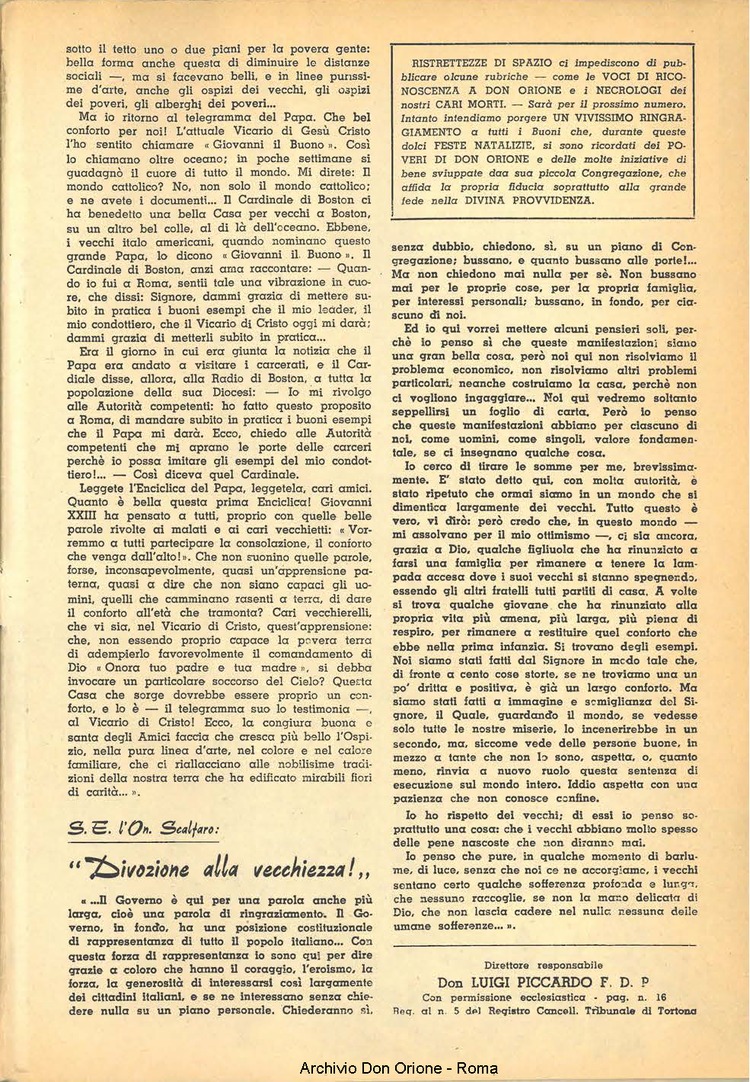 La piccola Opera della Divina Provvidenza, 54, 12, 01-12-1959, pagina 19