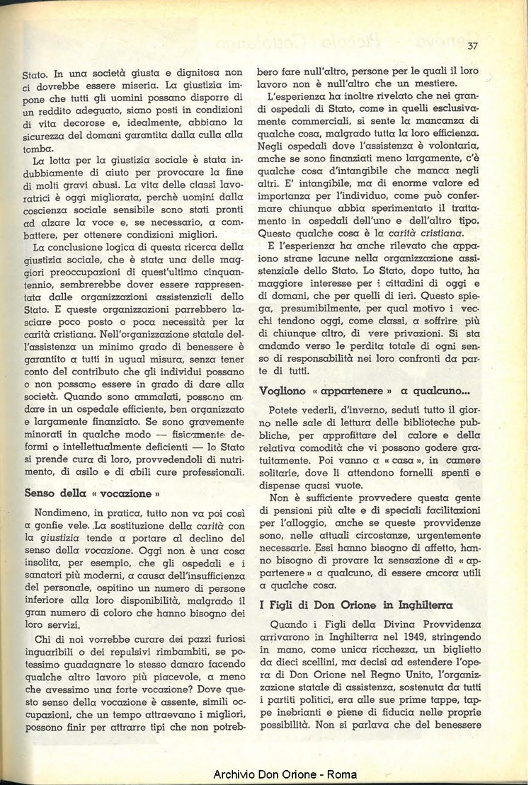 La piccola Opera della Divina Provvidenza, 55, 03, 01-03-1960, pagina 7