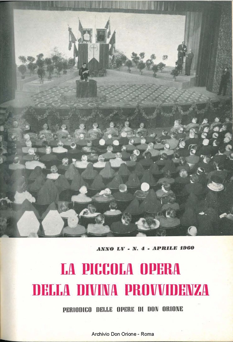 La piccola Opera della Divina Provvidenza, 55, 04, 01-04-1960, pagina 1