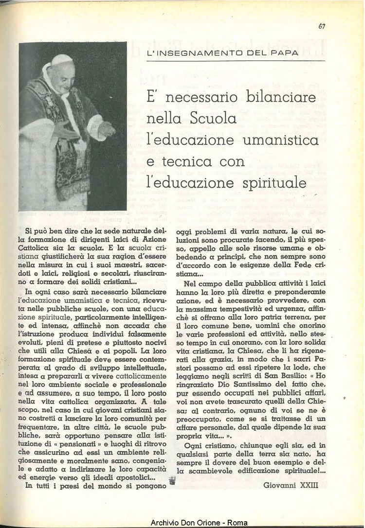 La piccola Opera della Divina Provvidenza, 55, 05, 01-05-1960, pagina 5