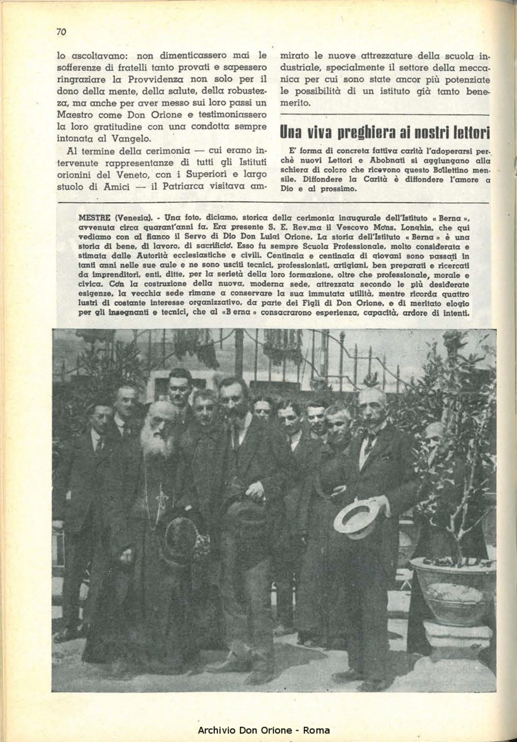 La piccola Opera della Divina Provvidenza, 55, 05, 01-05-1960, pagina 8