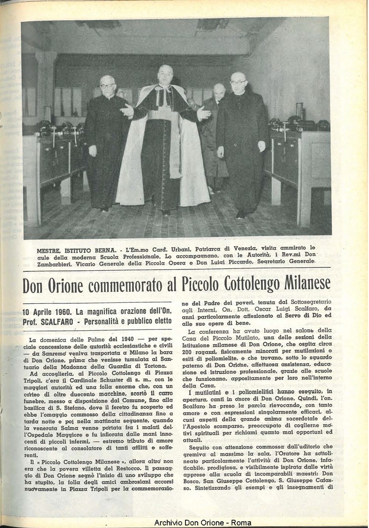 La piccola Opera della Divina Provvidenza, 55, 05, 01-05-1960, pagina 9