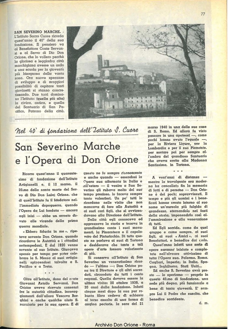 La piccola Opera della Divina Provvidenza, 55, 05, 01-05-1960, pagina 15