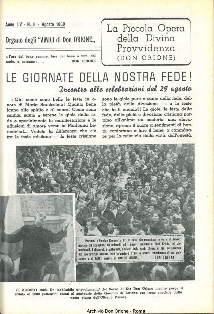 La piccola Opera della Divina Provvidenza, 55, 08, 01-08-1960, pagina 3