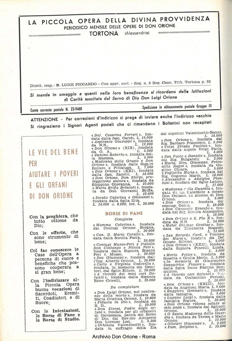 La piccola Opera della Divina Provvidenza, 55, 08, 01-08-1960, pagina 20