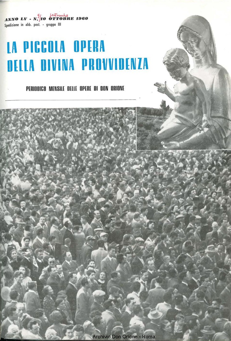 La piccola Opera della Divina Provvidenza, 55, 09_10, 01-10-1960, pagina 1